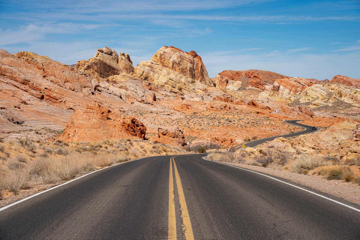 Valley of Fire road | Best day trips from Las Vegas