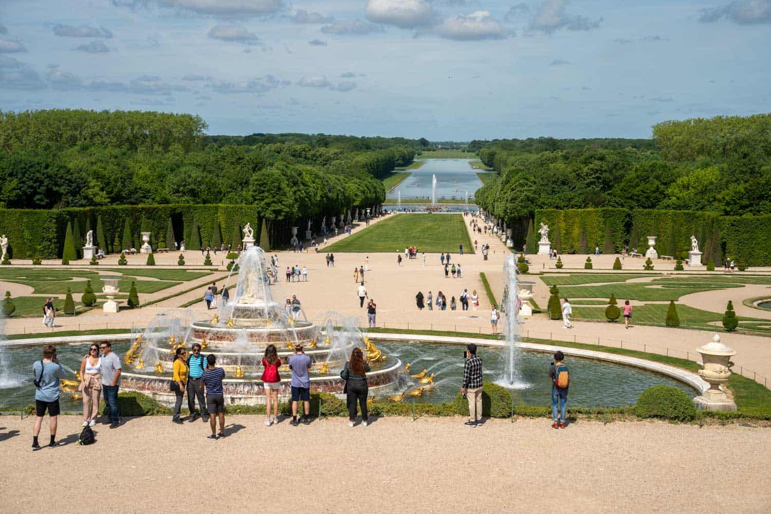Versailles Gardens and Canal