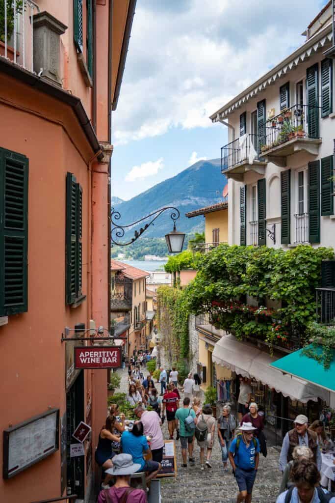 Town of Bellagio on Lake Como