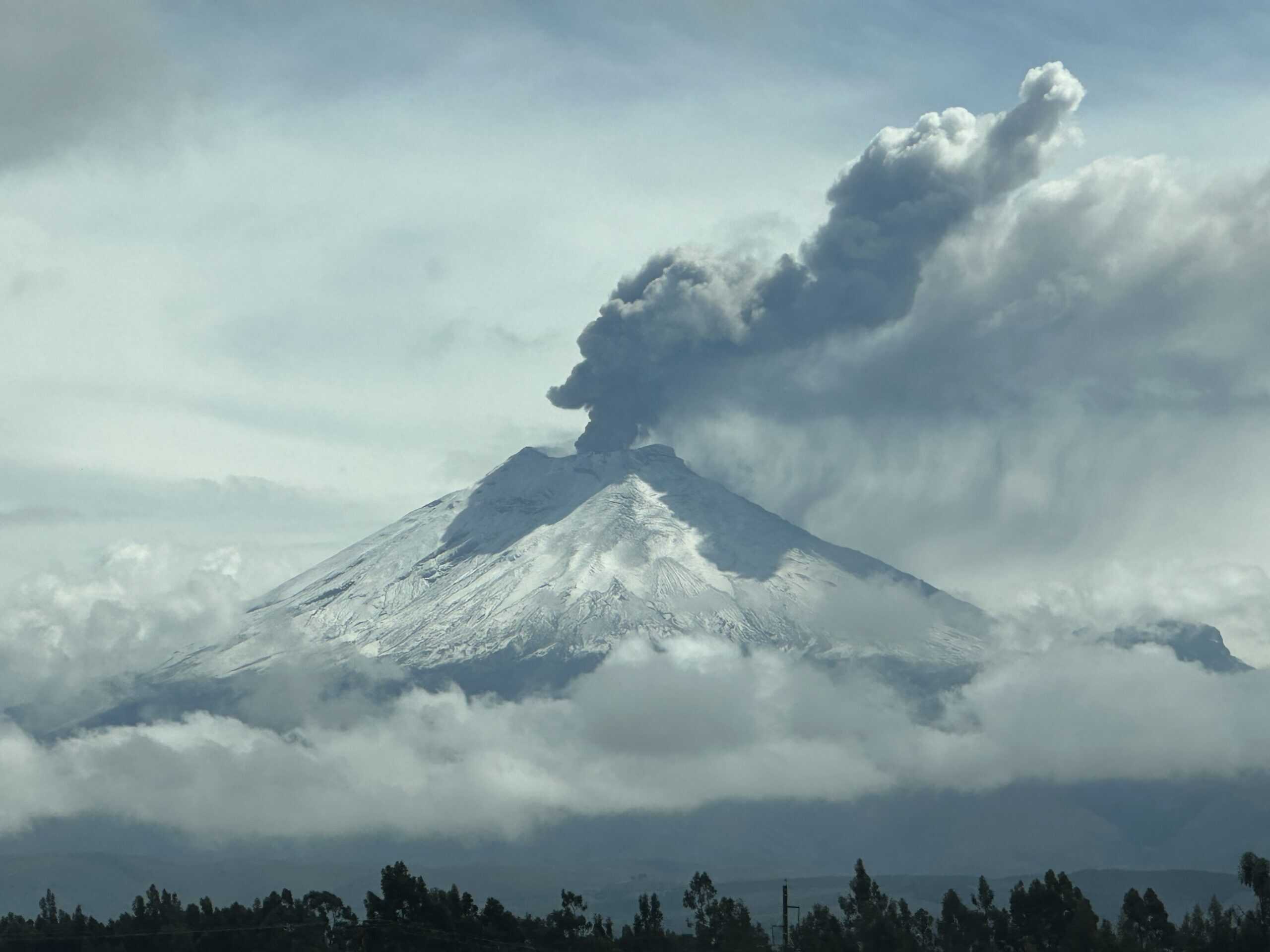 Cotopaxi Volcano in Ecuador