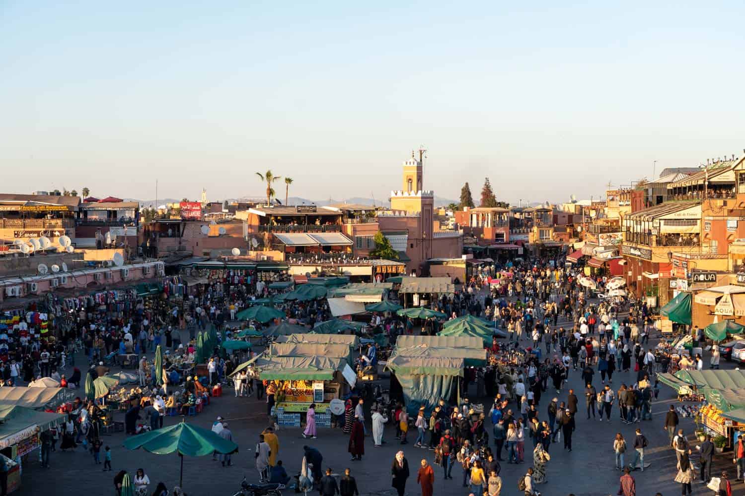Main square in Marrakech