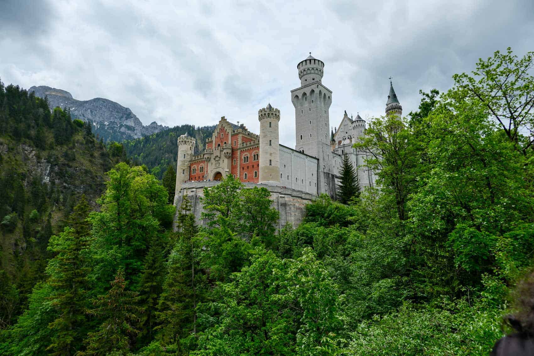 Neuschwanstein Castle entrance